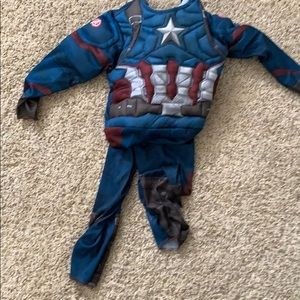 Captain America costume 3t-4t